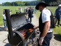 Smoker grill corporate event